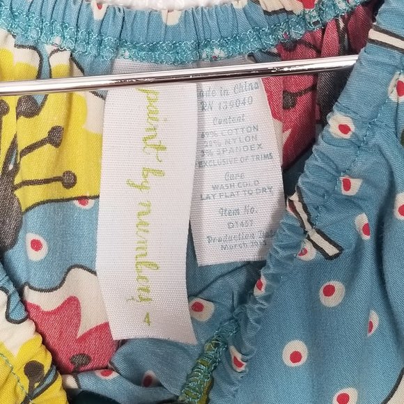 Matilda Jane Size 4 Homegrown Peasant Paint By Numbers Apron Dress Girls #2869 - Picture 5 of 7